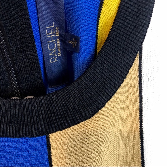 Rachel Roy Julie Colorblock Bodycon Midi Dress - Picture 5 of 10